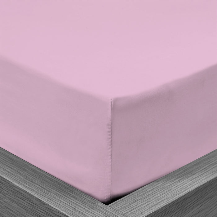 Pink Fitted Solid Sheets