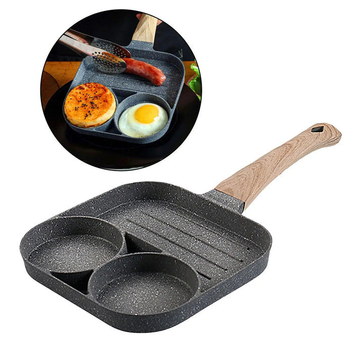 Multi-Sectional Fried Egg Pan