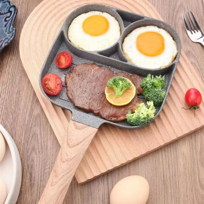 Multi-Sectional Fried Egg Pan