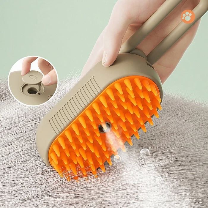 3-in-1 Pet Steam Brush