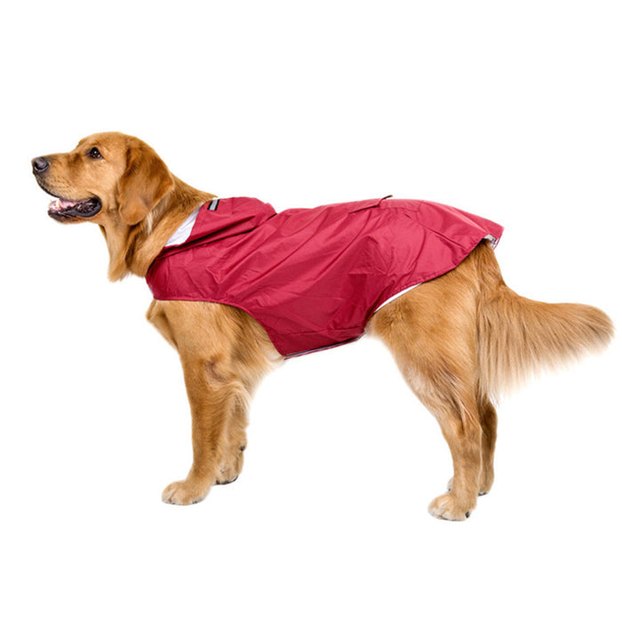 Chic Waterproof Dog Raincoat