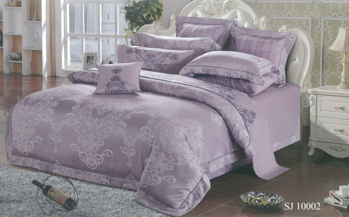 Amunet - Satin Jaquard Duvet Cover Set