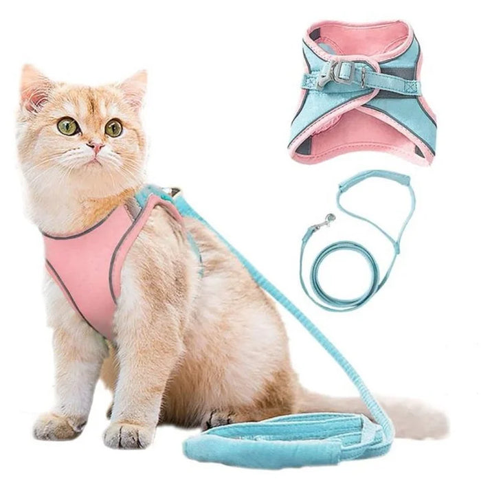 Comfortable Cat Harness & Leash