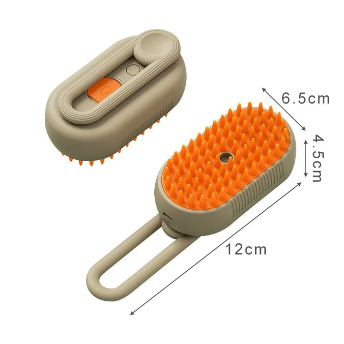 3-in-1 Pet Steam Brush