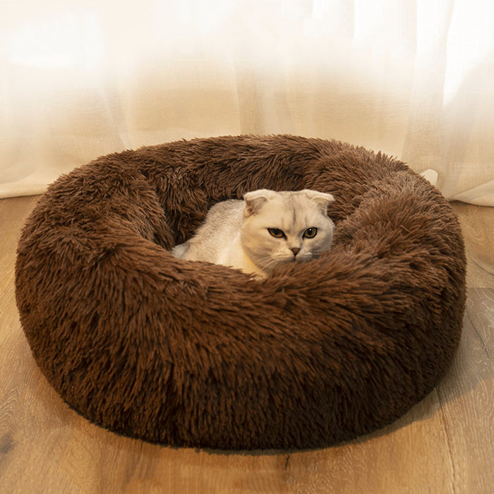 Cozy Round Pet Bed