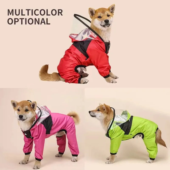 Dog Face Pet Clothes Jumpsuit