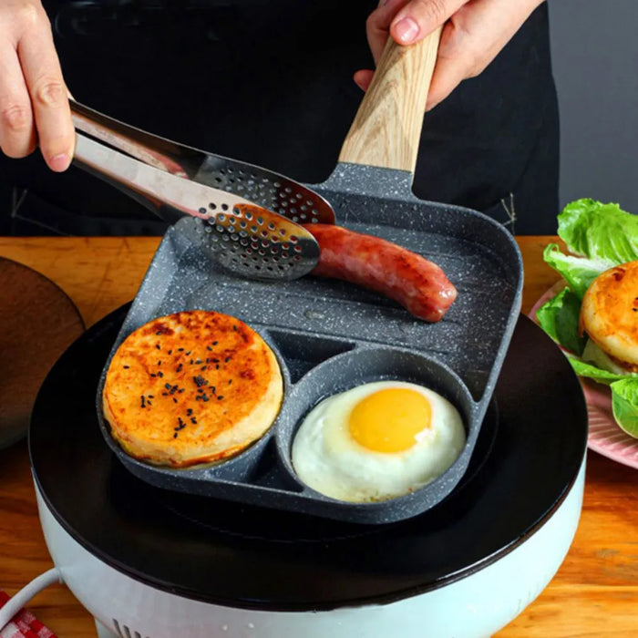 Multi-Sectional Fried Egg Pan