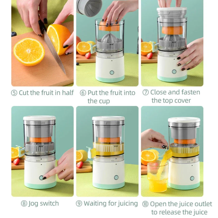 Electric Citrus Semi-Automatic Juicer