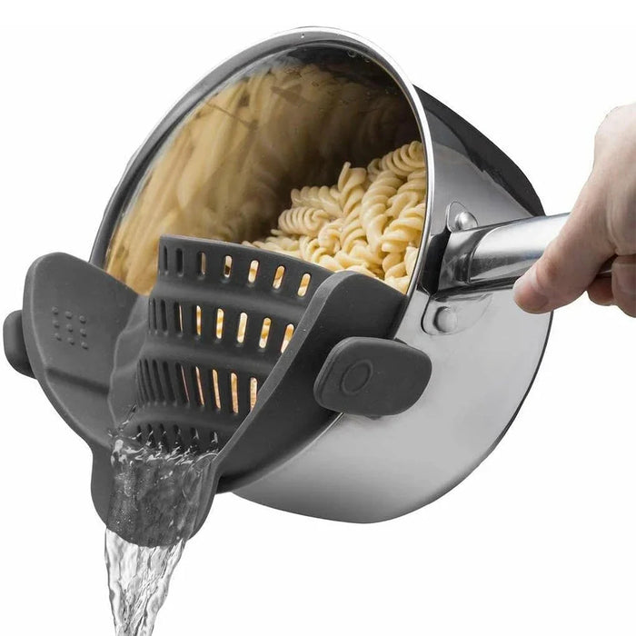 Clip-On Silicone Pot Strainer