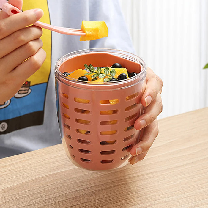 Portable Drippable Fruit Cup (650ml)