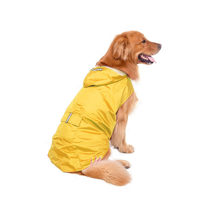 Chic Waterproof Dog Raincoat