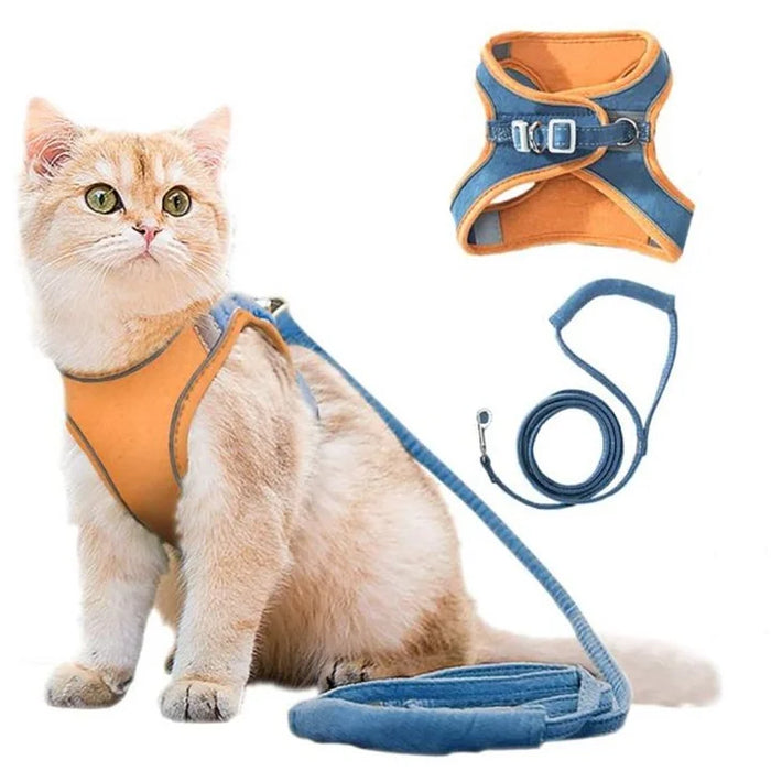 Comfortable Cat Harness & Leash