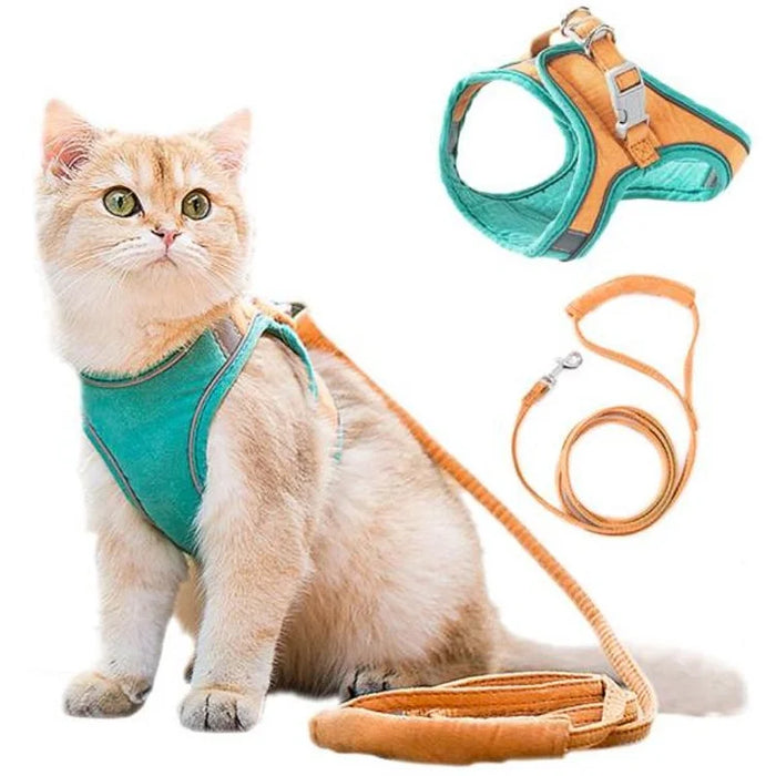 Comfortable Cat Harness & Leash