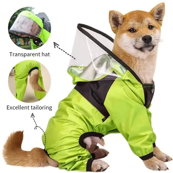 Dog Face Pet Clothes Jumpsuit