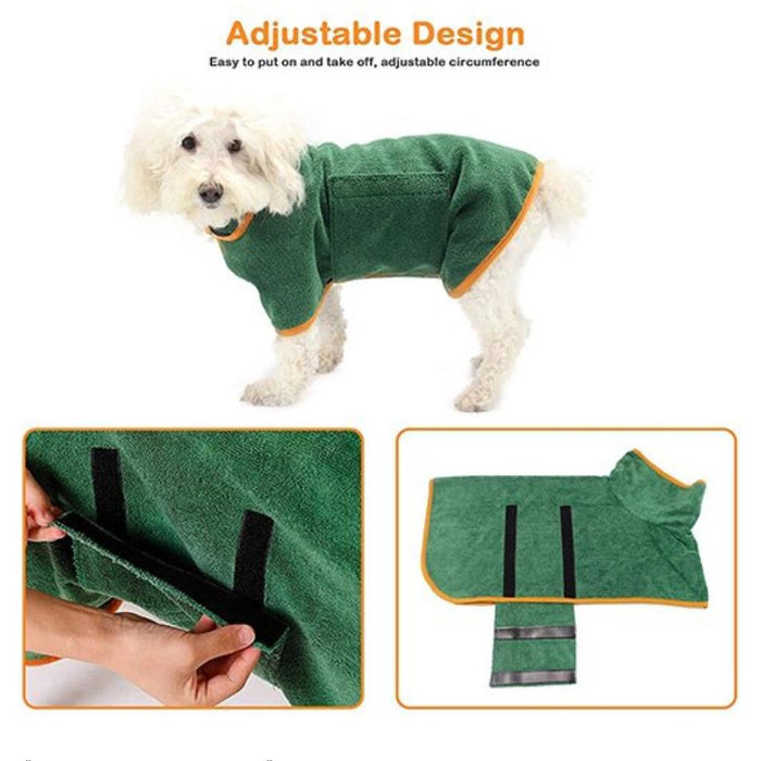 Soft Pet Bathrobe